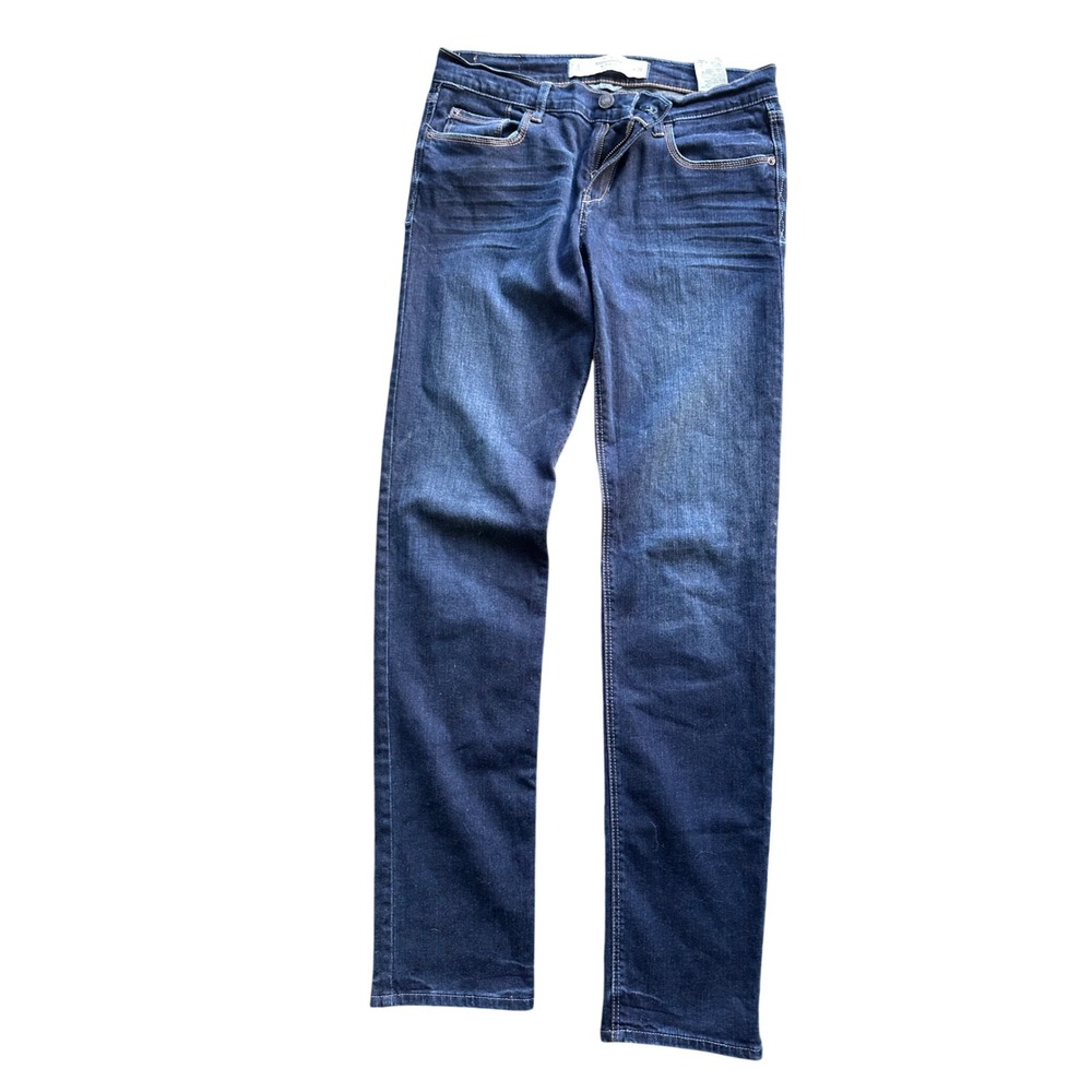 Abercrombie & Fitch Perfect Stretch Slim Straight Dark Wash Jeans Womens 6 W28